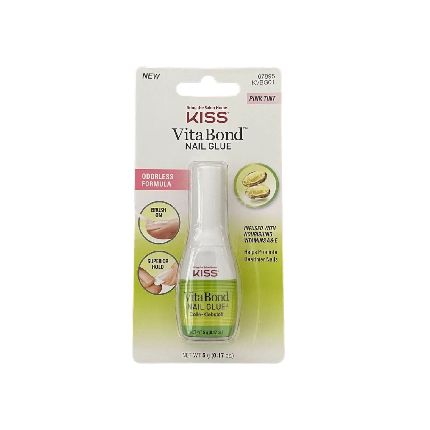 Kiss Vita Bond Nail Glue 0.17 oz