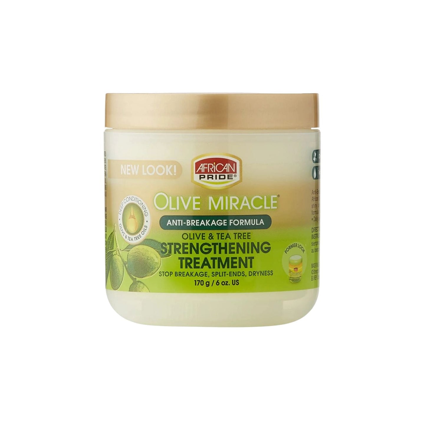 African Pride Olive Miracle Anti-breakage Formula, 6 oz