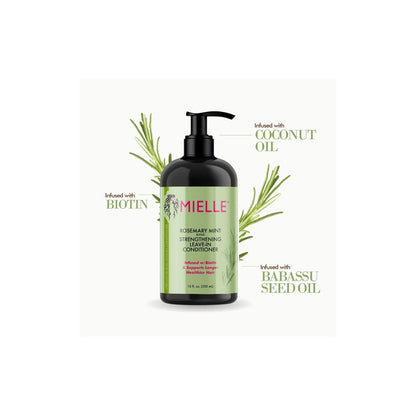 MIELLE  Rosemary Mint Strengthening Leave-In Conditioner