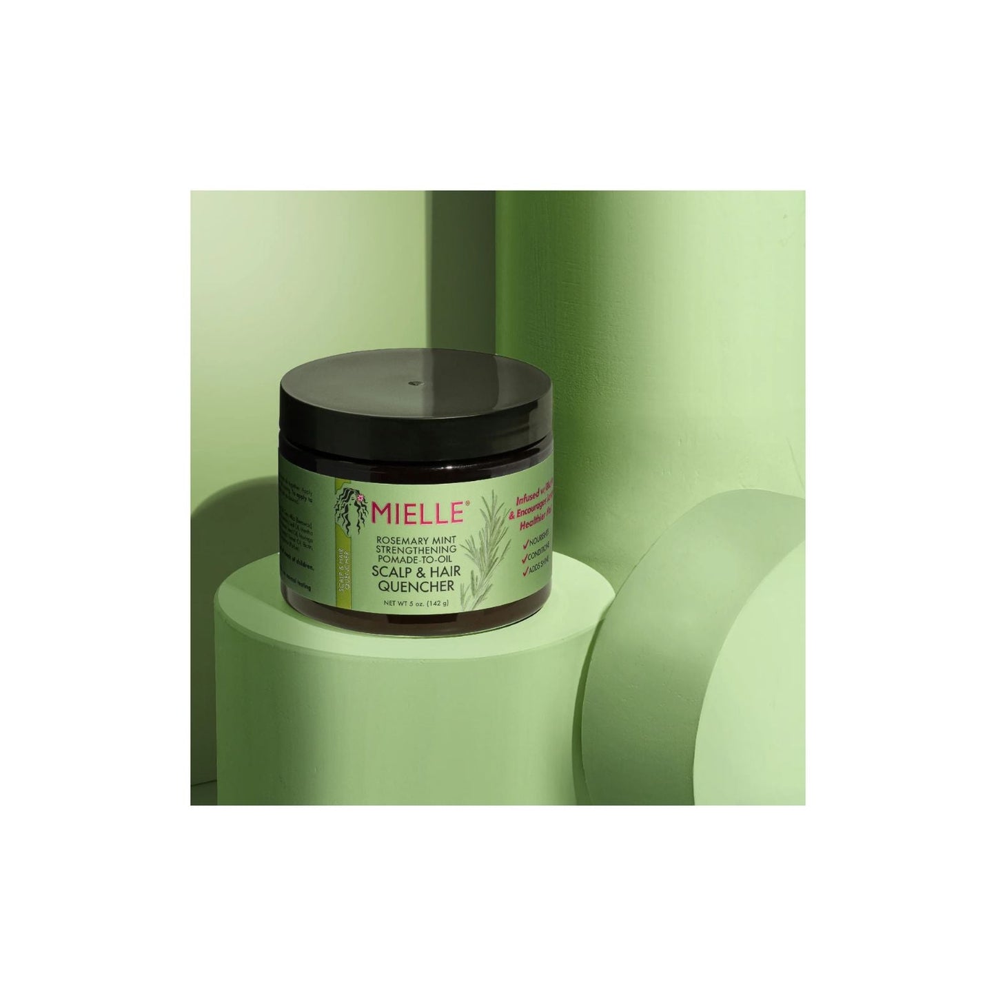 MIELLE Rosemary Mint Pomade-to-Oil Scalp & Hair Quencher