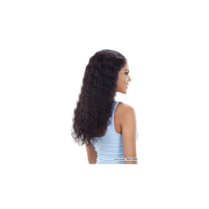 Mayde Beauty 100% Human Hair 5" Lace and Lace Front Wig - NATURAL LOOSE CURL