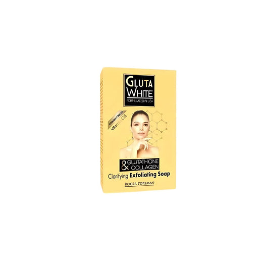 GLUTA WHITE Glutathione & Collagen Clarifying Exfoliating Soap