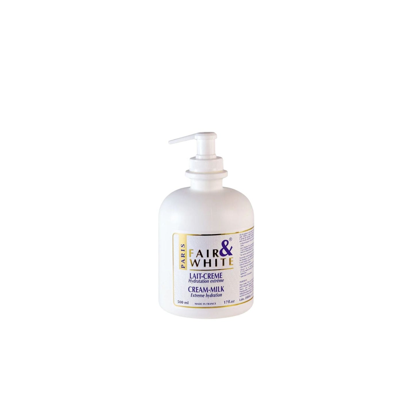 Fair & White Hydrating Extreme Cream Milk 500ml/17.6oz