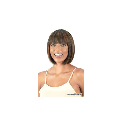 Mayde Beauty Human Hair Blend Mocha Wig - PEACH