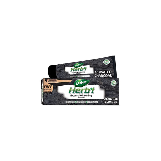 DABUR HERB'L ACTIVATED CHARCOAL TOOTHPASTE 120G