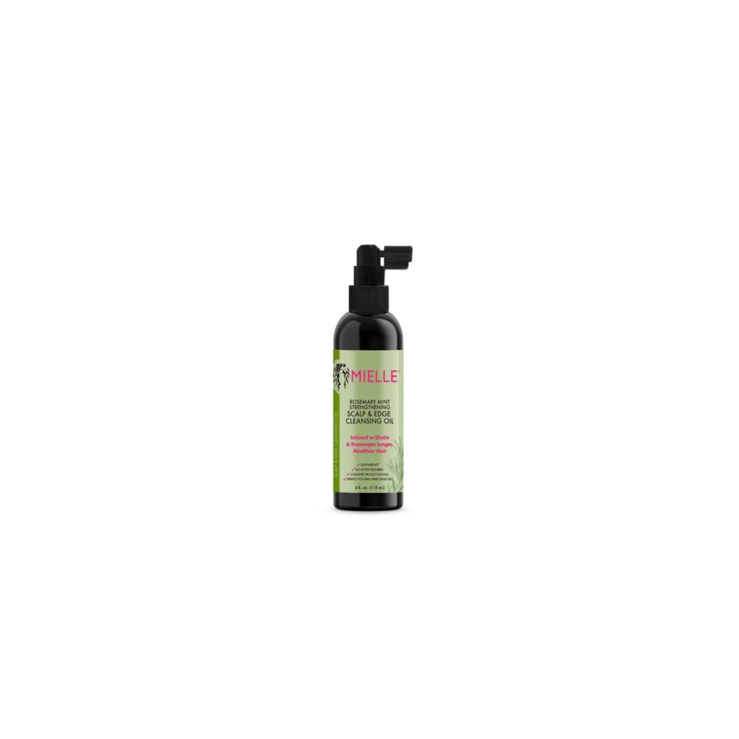 MIELLE Rosemary Mint Scalp & Edge Cleansing Oil