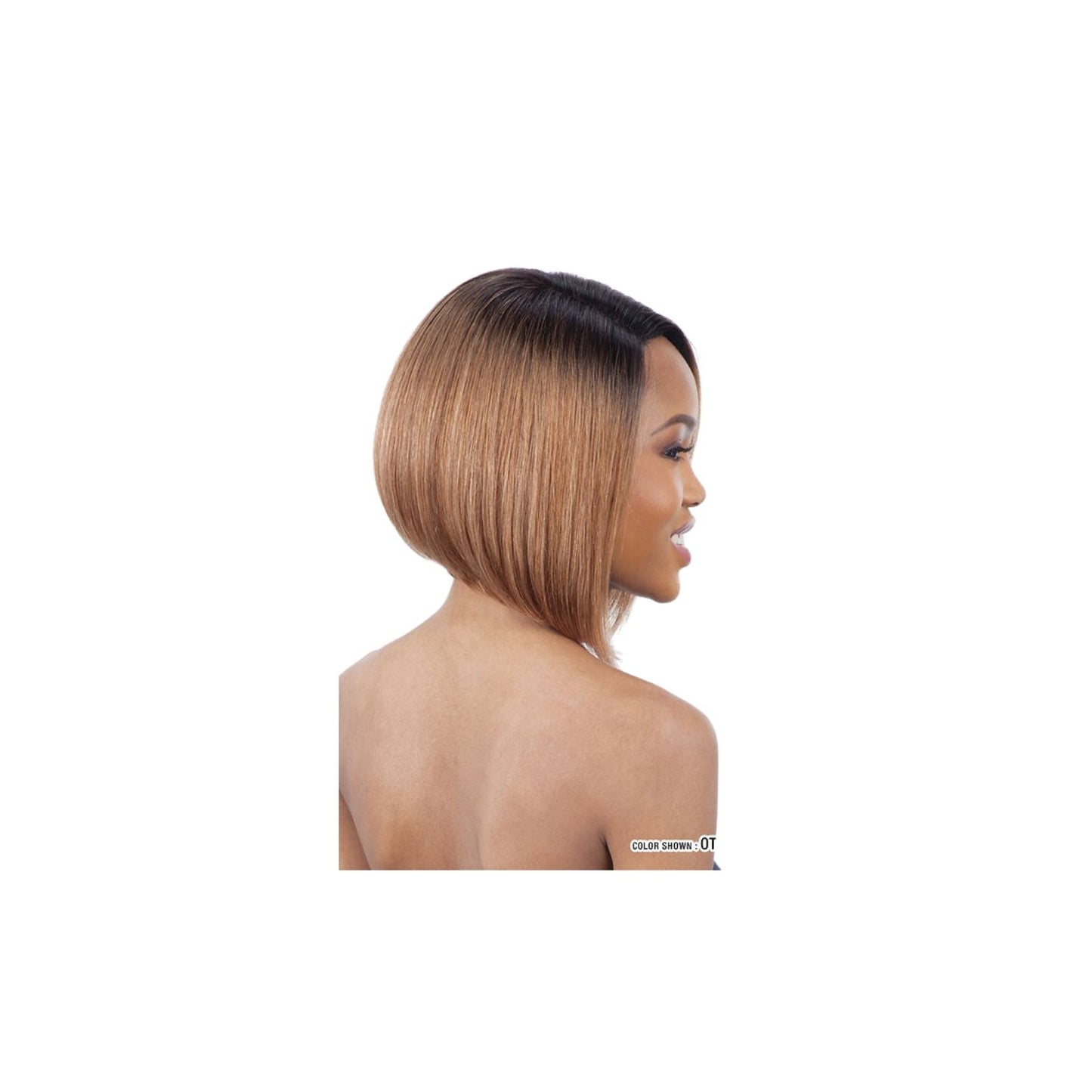 Mayde Beauty 100% Human Hair Lace and Lace Front Wig - Angled Bob