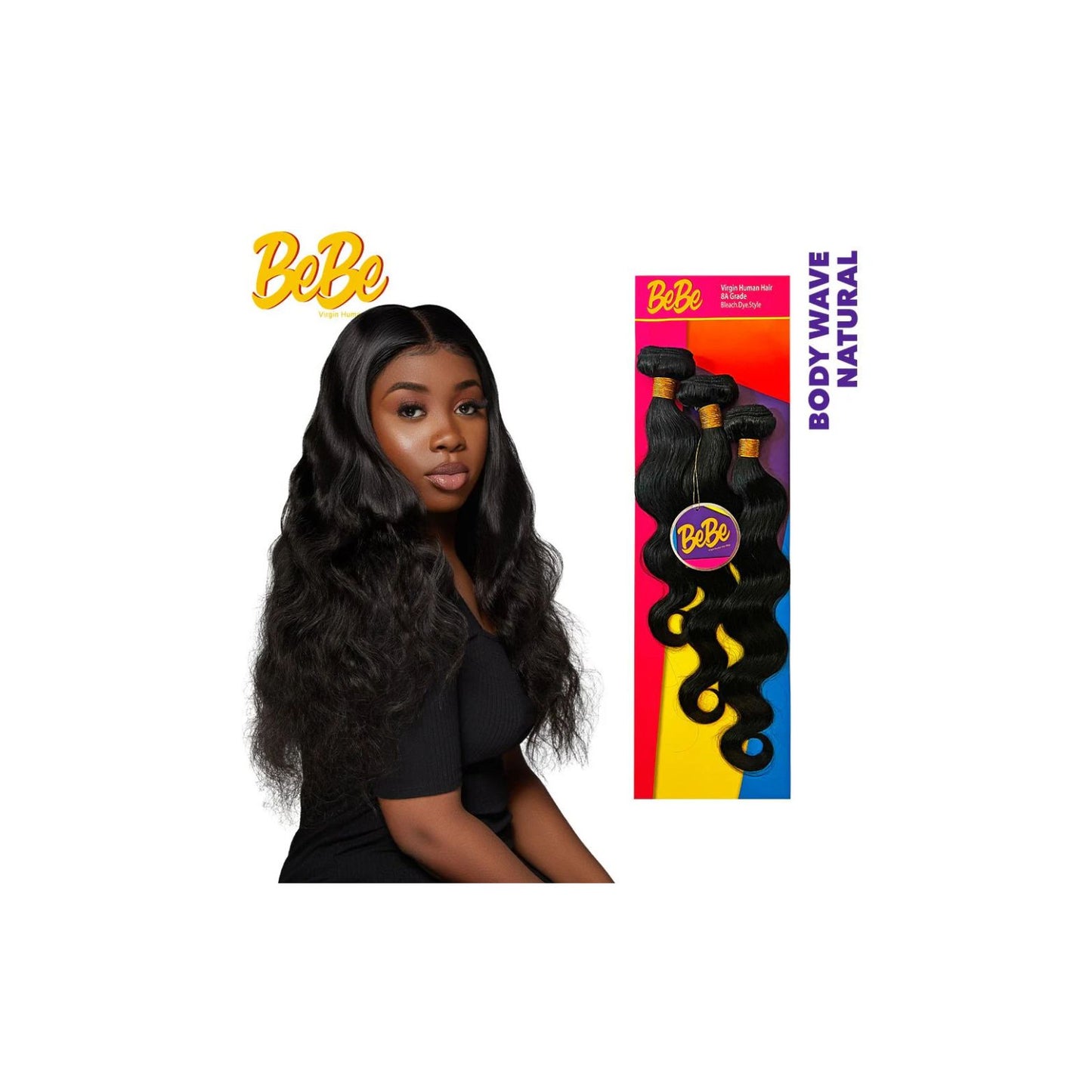 BEBE 100% Virgin Human Hair Multipacks