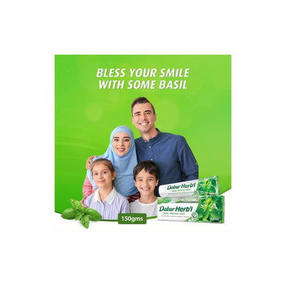 DABUR HERB'L BASIL PROTECTION TOOTHPASTE 200G