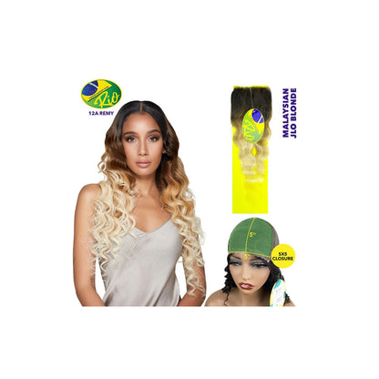 Rio 100% Virgin Human Hair 5x5 Closure - Wavy Style