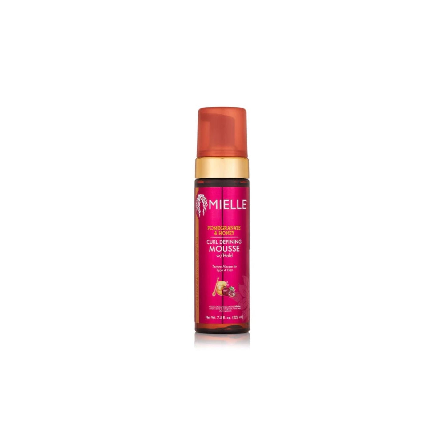 MIELLE  Pomegranate & Honey Curl Defining Mousse with Hold