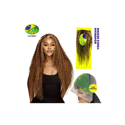 RIO 100% Virgin Human Hair 13x5 Frontal - Bohemian