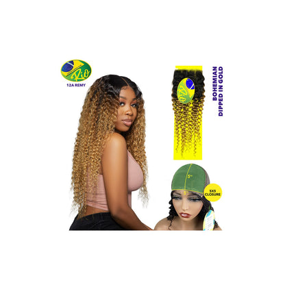 Rio 100% Virgin Human Hair 5x5 Closure - Curly Styles