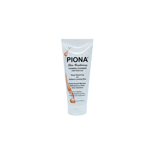 Piona Brightening Foaming Cleanser with Charcoal 6oz