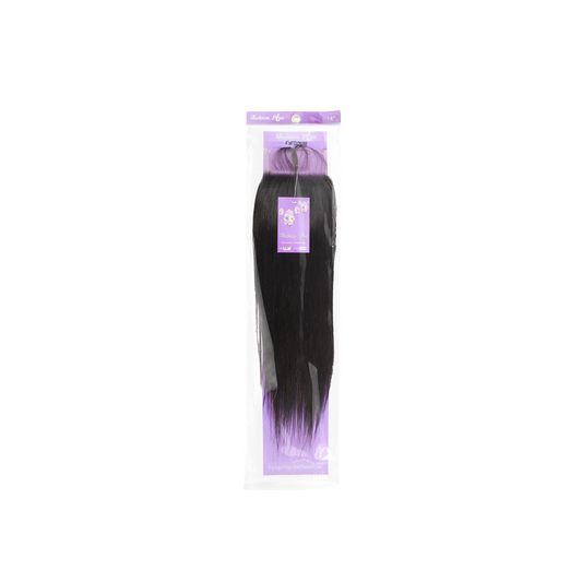 Fashion Plus - 100% Human Hair Brazilian Virgin 4x4 Lace Closure