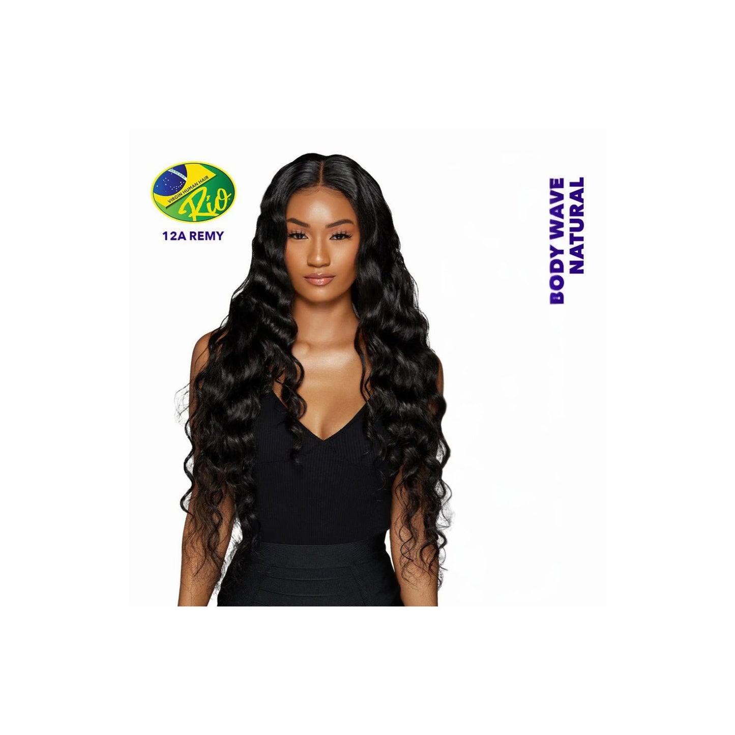 Rio 100% Brazilian Virgin Human Hair 13X6 Bob Wigs - Natural Colors (all styles)