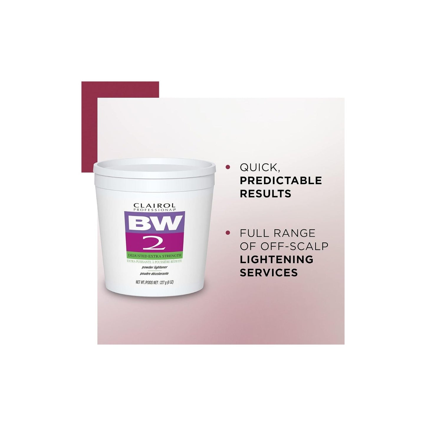 Clairol Basic White Bw2 Powder Lightener