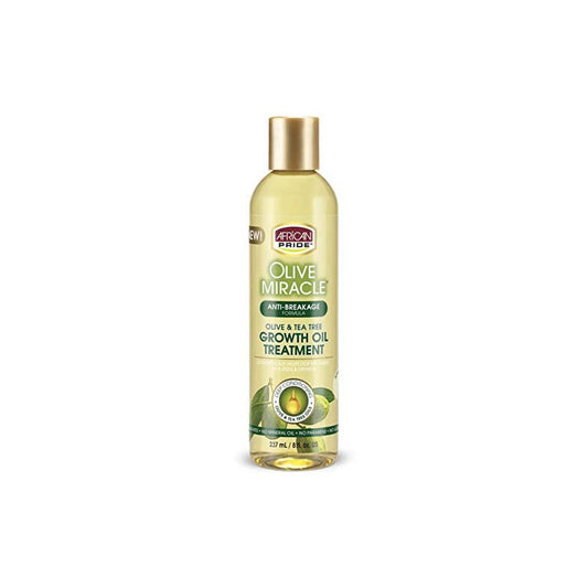 AFRICAN PRIDE Olive Miracle Growth Oil, 8 Oz