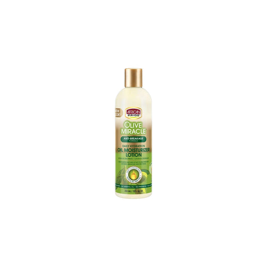 African Pride Olive Miracle Moisturizer Lotion, 12 Oz,