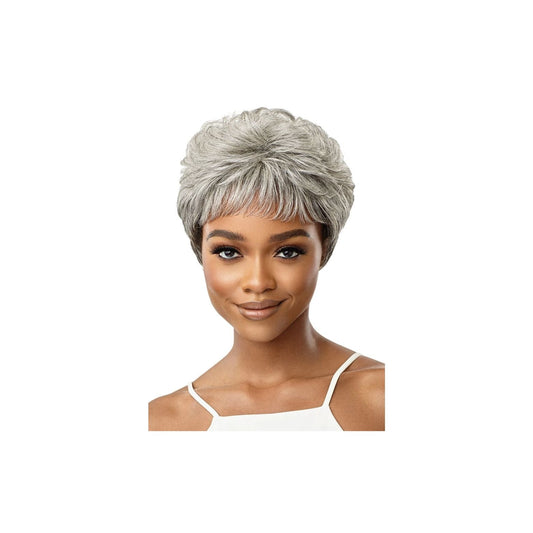 OUTRE Fab & Fly Gray Glamour Unprocessed Human Hair Wig - Theodora