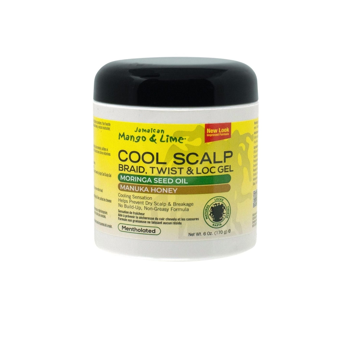 JAMAICAN MANGO & LIME - Cool Scalp Braid, Twist & Loc Gel 6oz