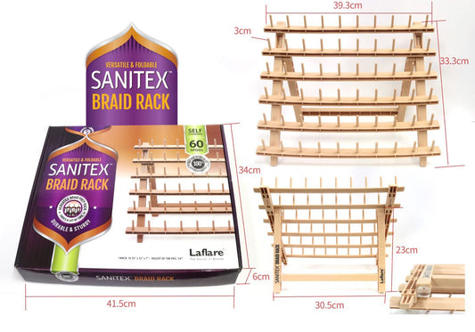 Laflare Sanitex Self-Standing Braid Rack