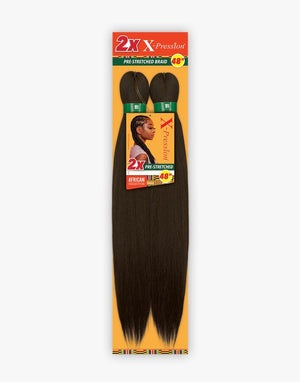 Sensationnel Kid Pre Stretched Braiding Hair 3X 28 SM1B/30 (Ombre Chestnut Brown)